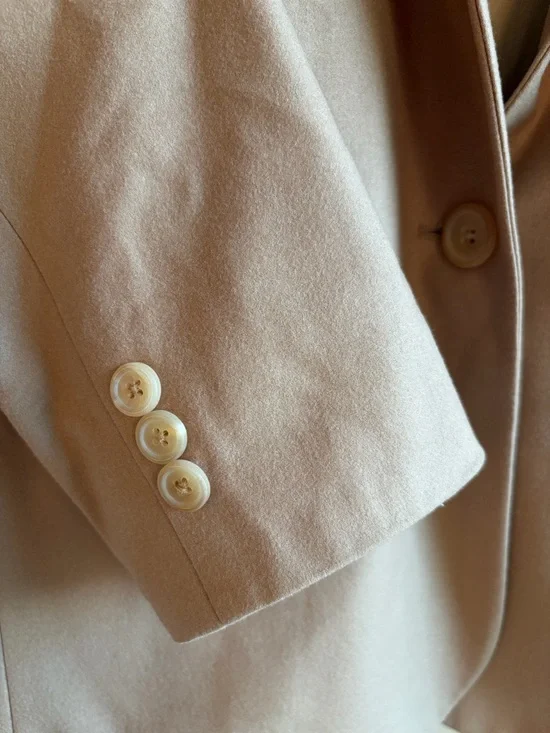 Chloé Camel Single-Button Blazer - Picture 6 of 10